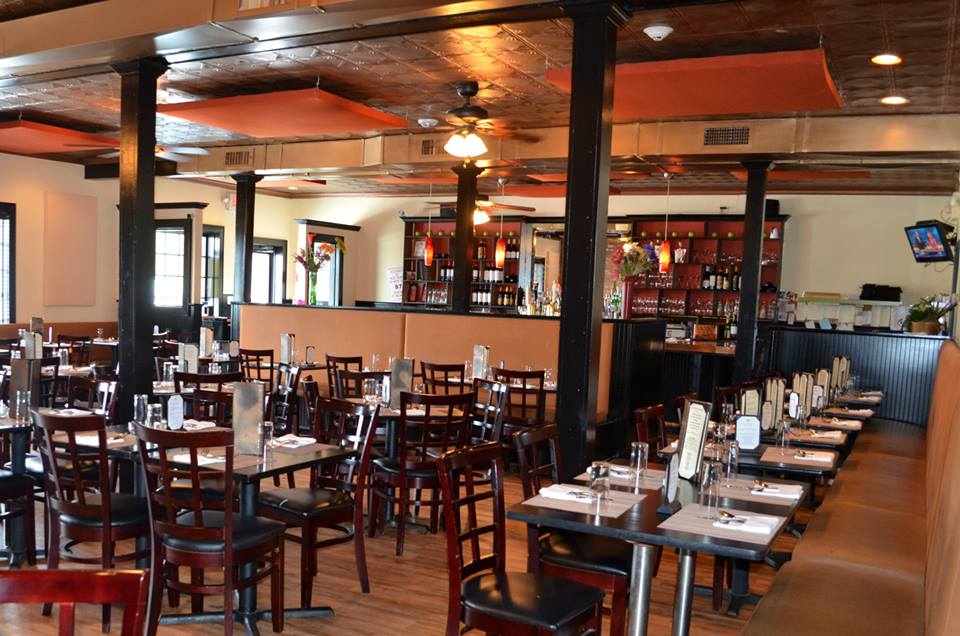 Interior of a restaurant