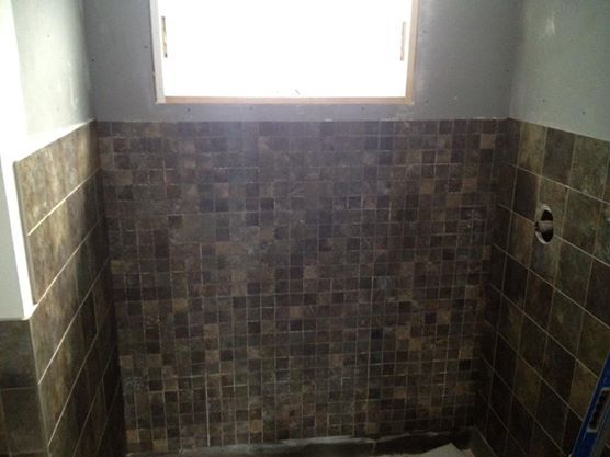 Bathroom wall tiles