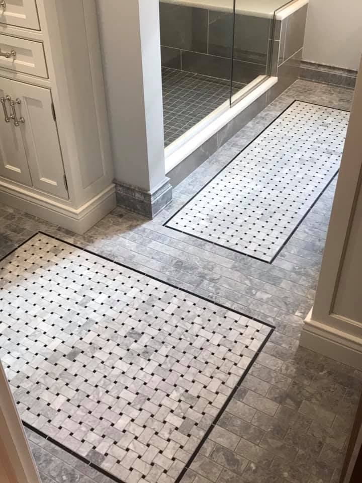 Bathroom flooring