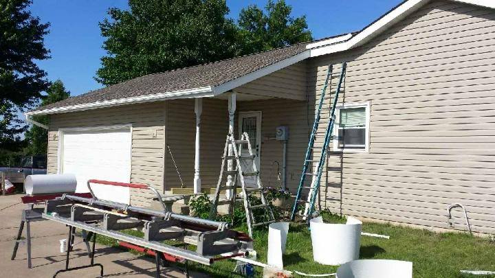 Siding installation