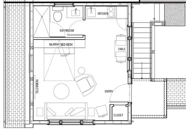 A black and white floor plan of a house