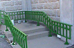 Metal Fencing Painting