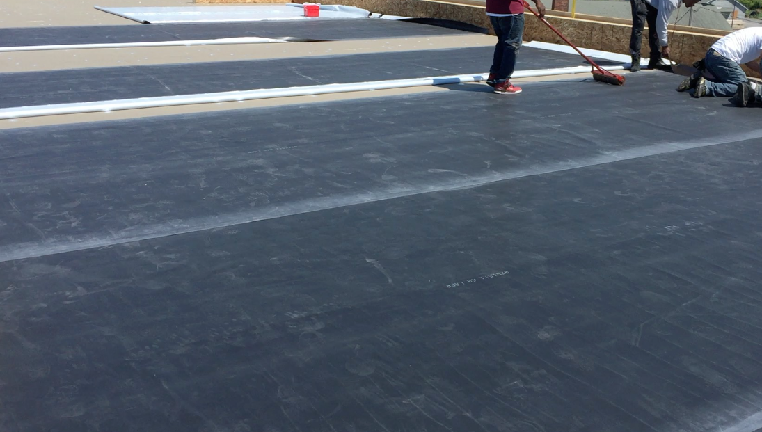 Commercial EPDM roofing