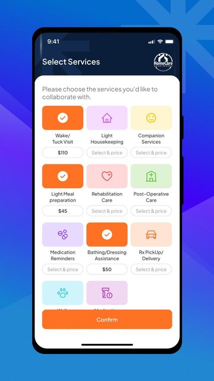 Care-Giver App - Step 3