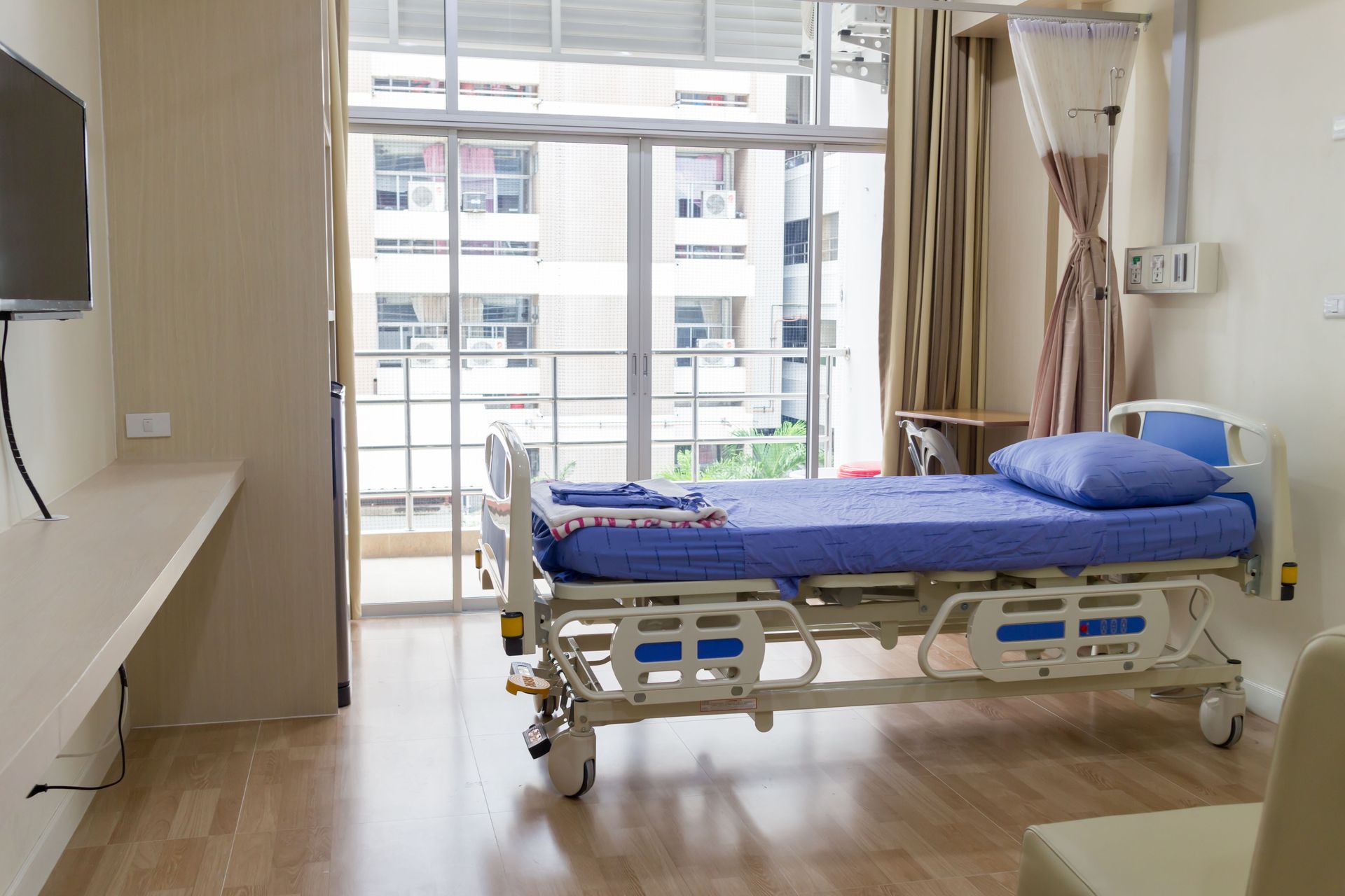 hospital beds