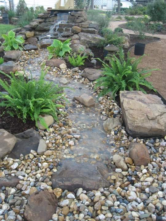 Beautiful water feature