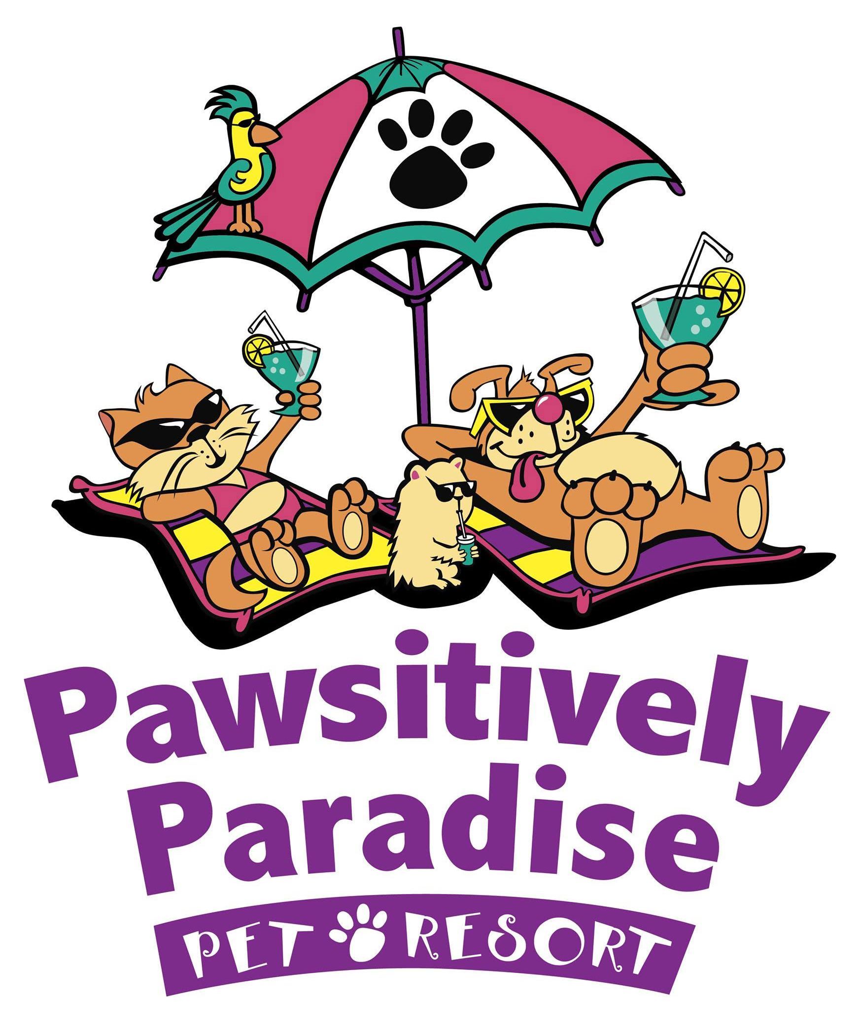 Pawsitively Paradise Pet Resort - logo