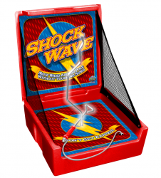 A red box that says shock wave on it