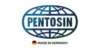 PENTOSIN logo with globe icon and “Made in Germany” text