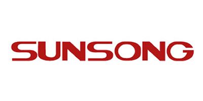 Red SUNSONG logo on a white background