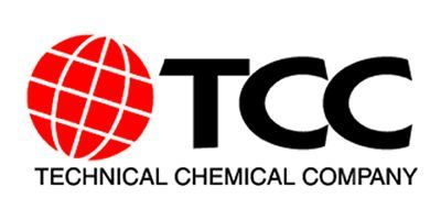 TCC logo with red globe icon and black “TECHNICAL CHEMICAL COMPANY” text