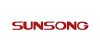 Red SUNSONG logo on a white background