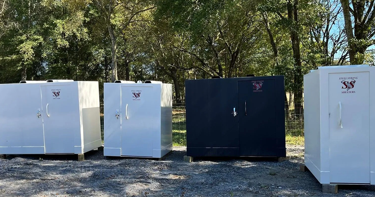 5x8 Storm Shelters | Alabama
