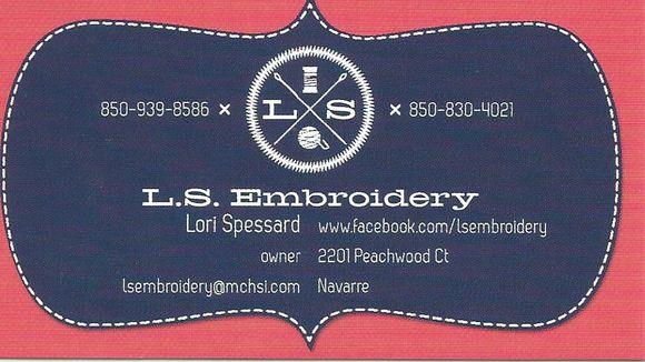 L S Embroidery - logo
