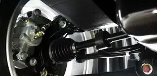 Brake and axle