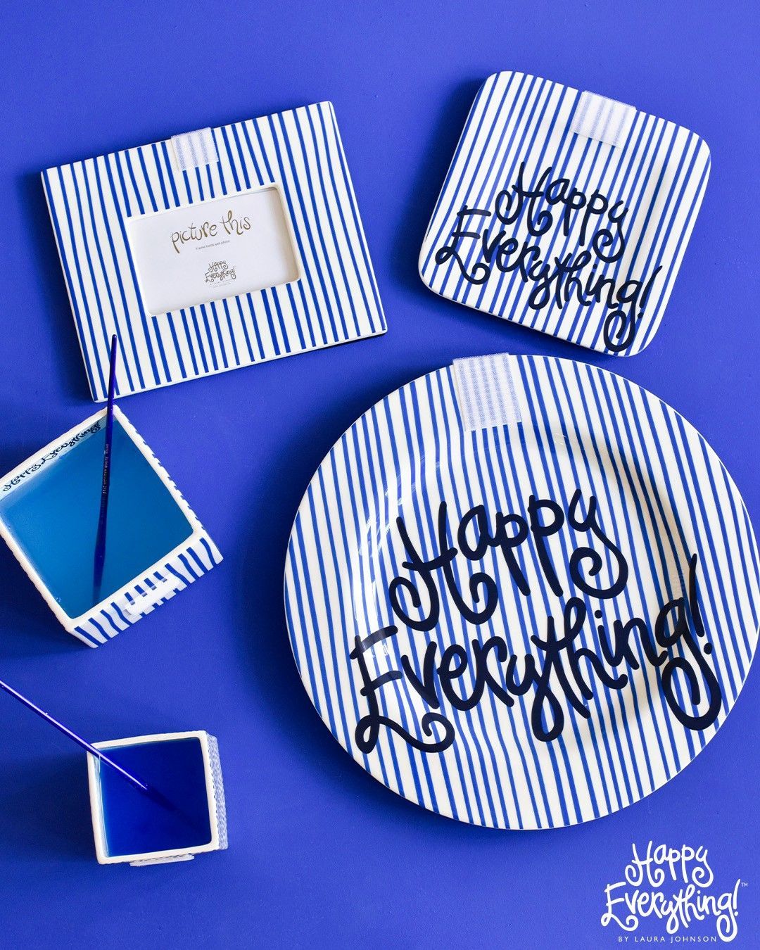 A table with bowls of food and a sign that says supplies