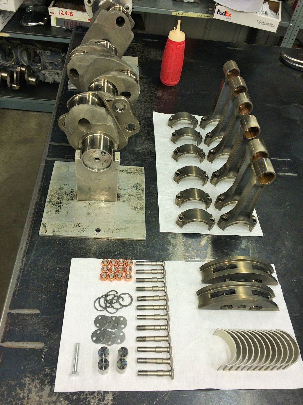 Aircraft engine parts