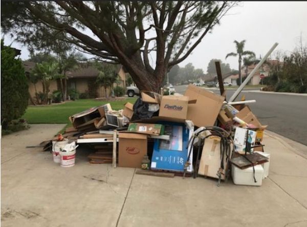 Trash pile