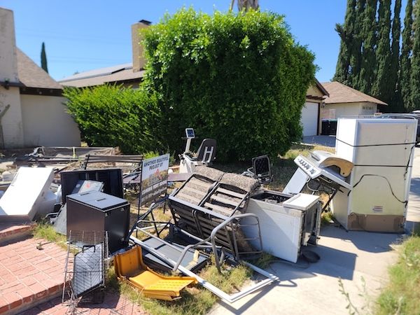 Junk pile