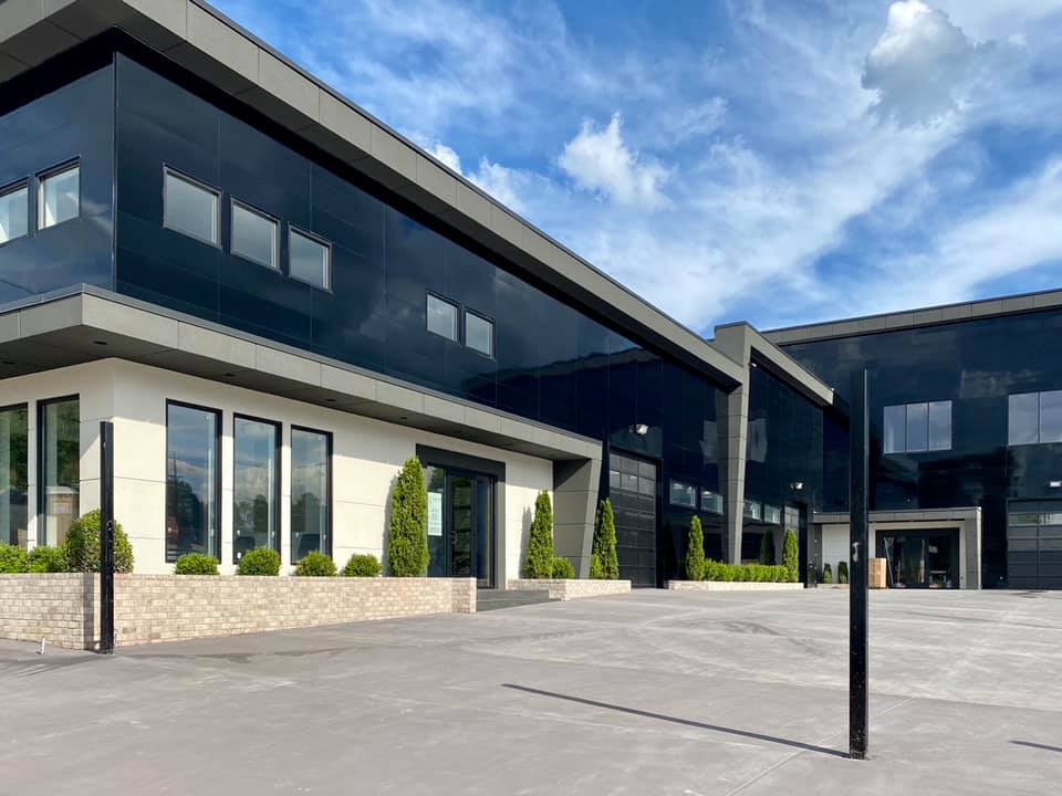 Clean building exterior