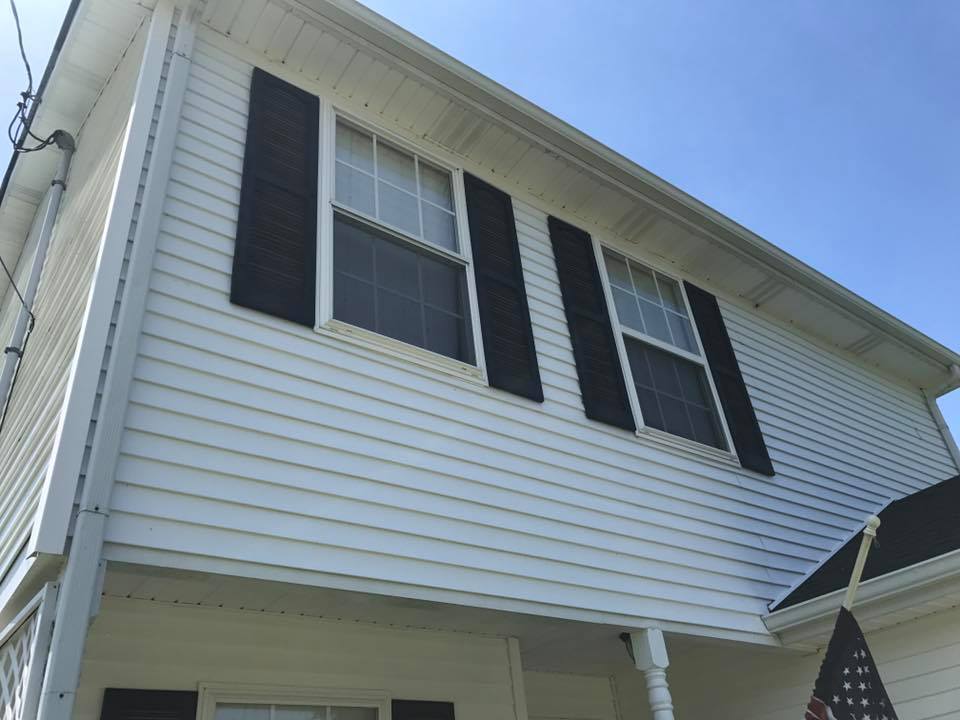 Clean house exterior