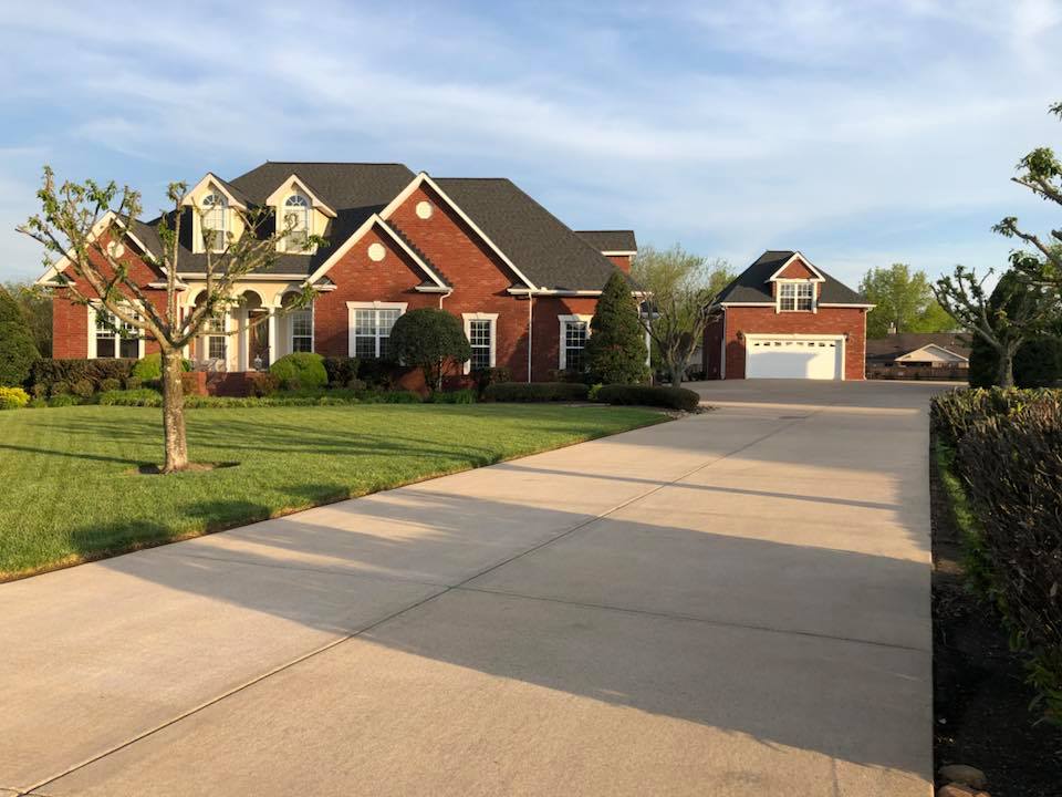 Clean driveway