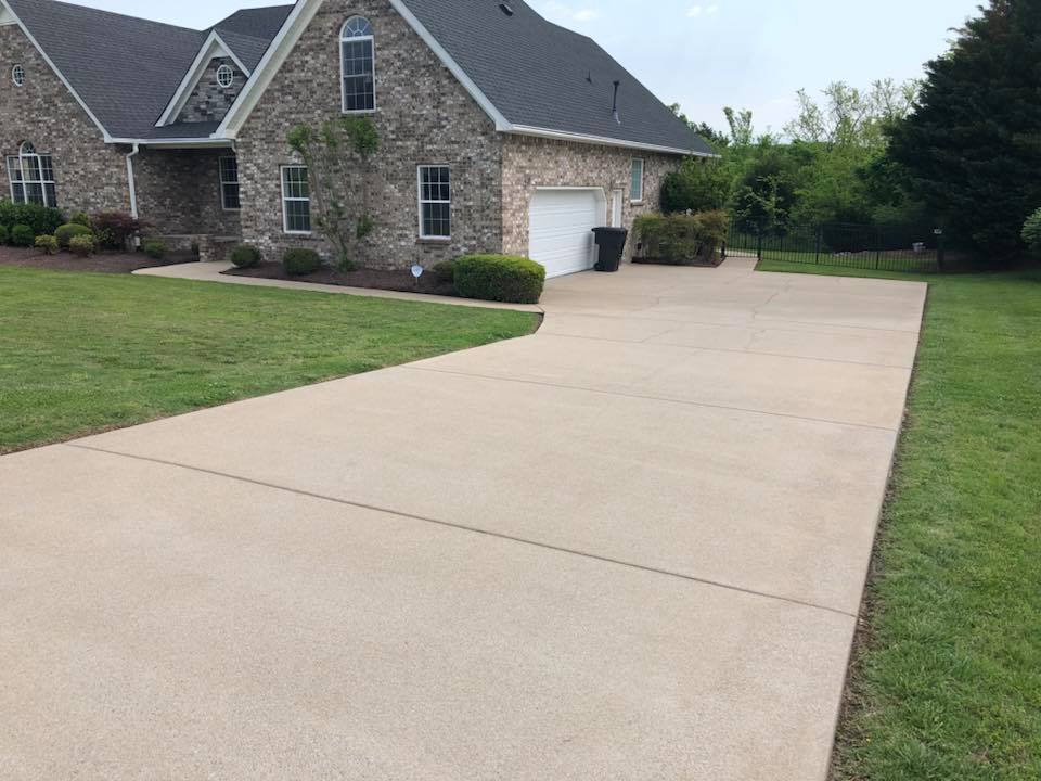 Clean driveway