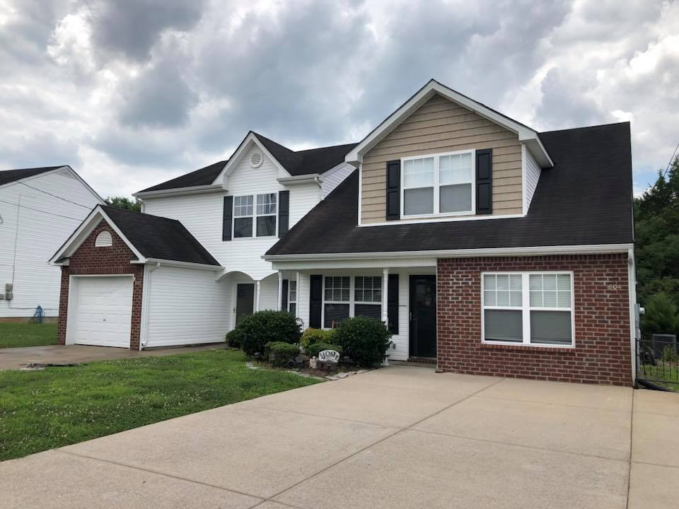 Clean house exterior