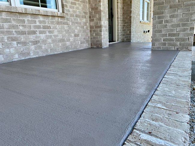 Clean concrete