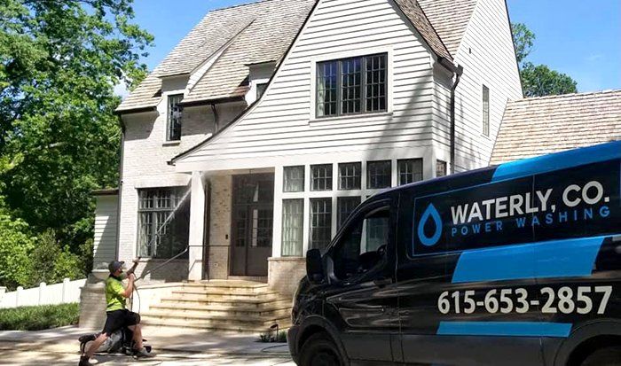 Pressure washing
