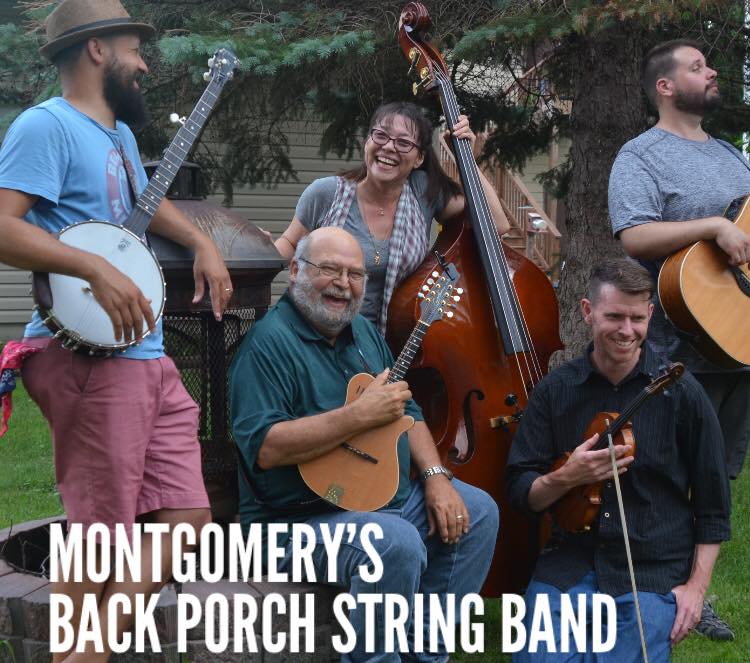 Montgomery's back porch string band
