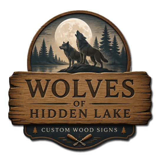 Wolves of Hidden Lake - logo