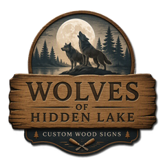 Wolves of Hidden Lake - logo
