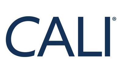 CALI logo in dark blue font.