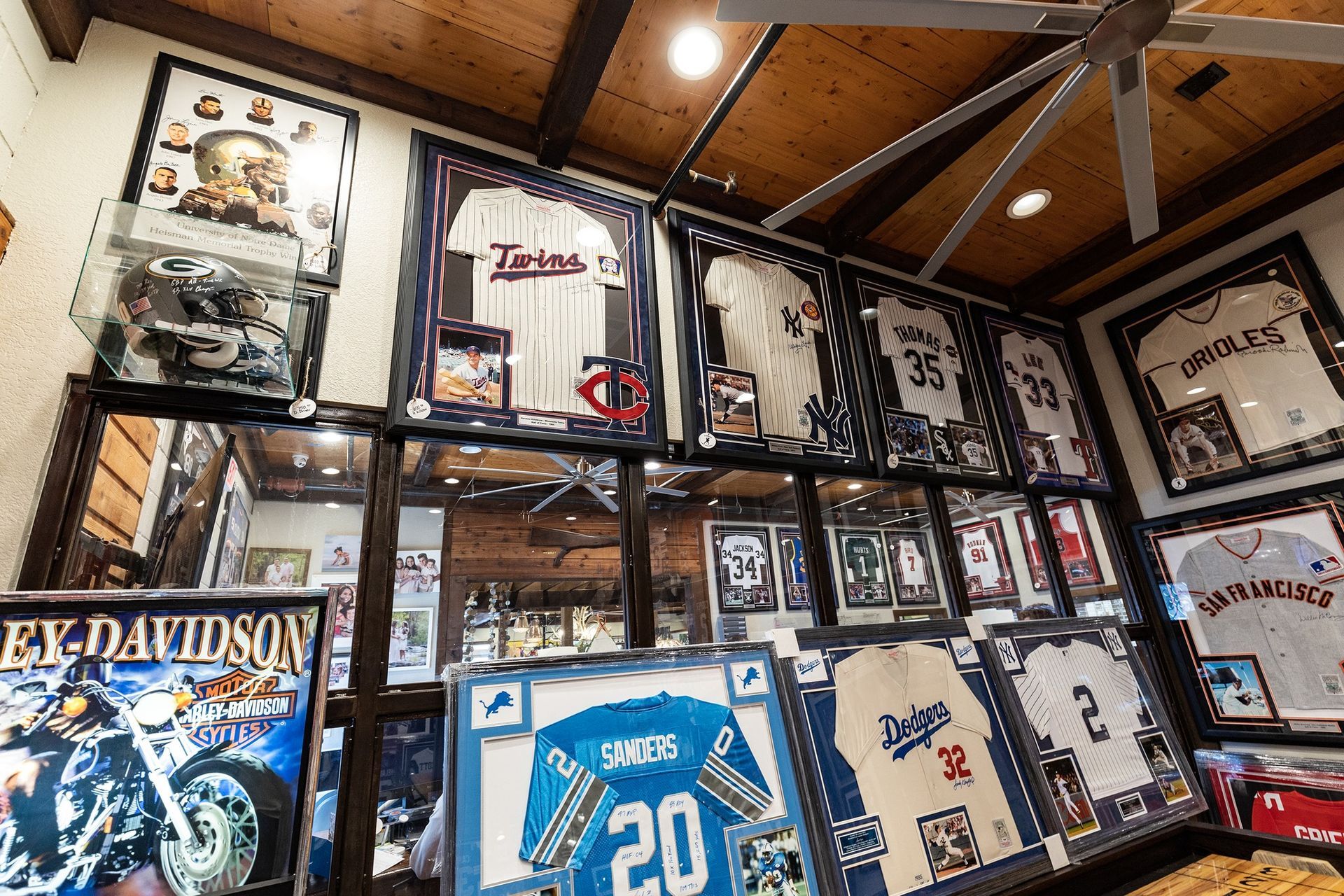 Sports memorabilia collection