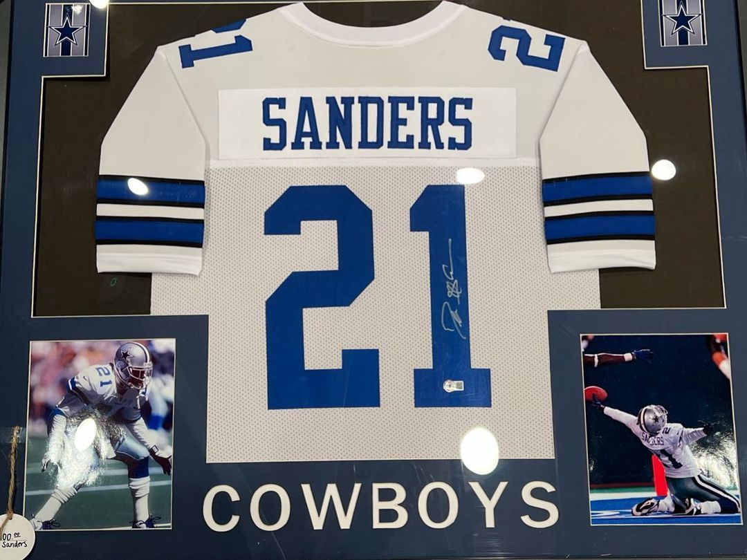 Football signed jersey