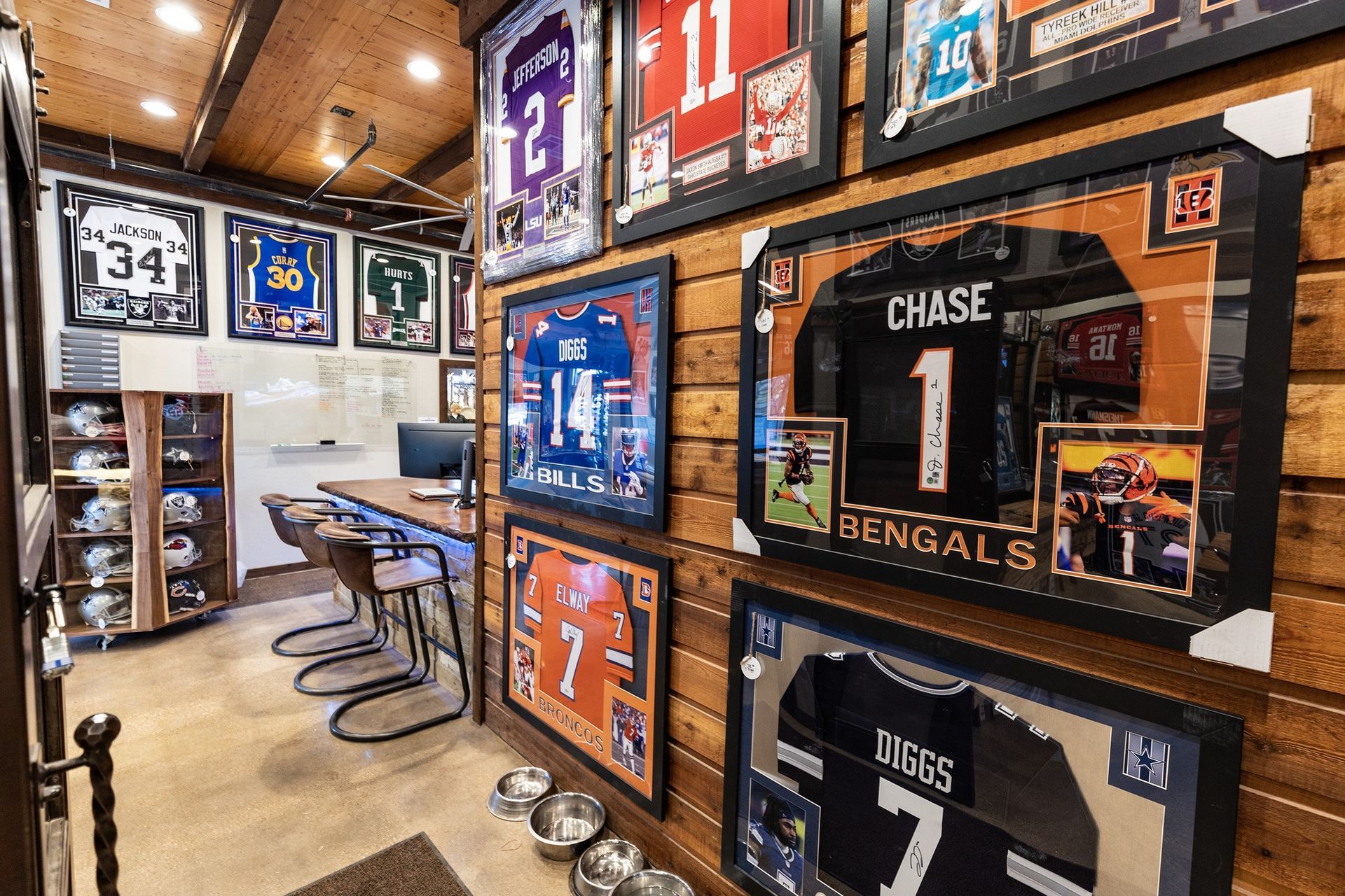 Football framed collection