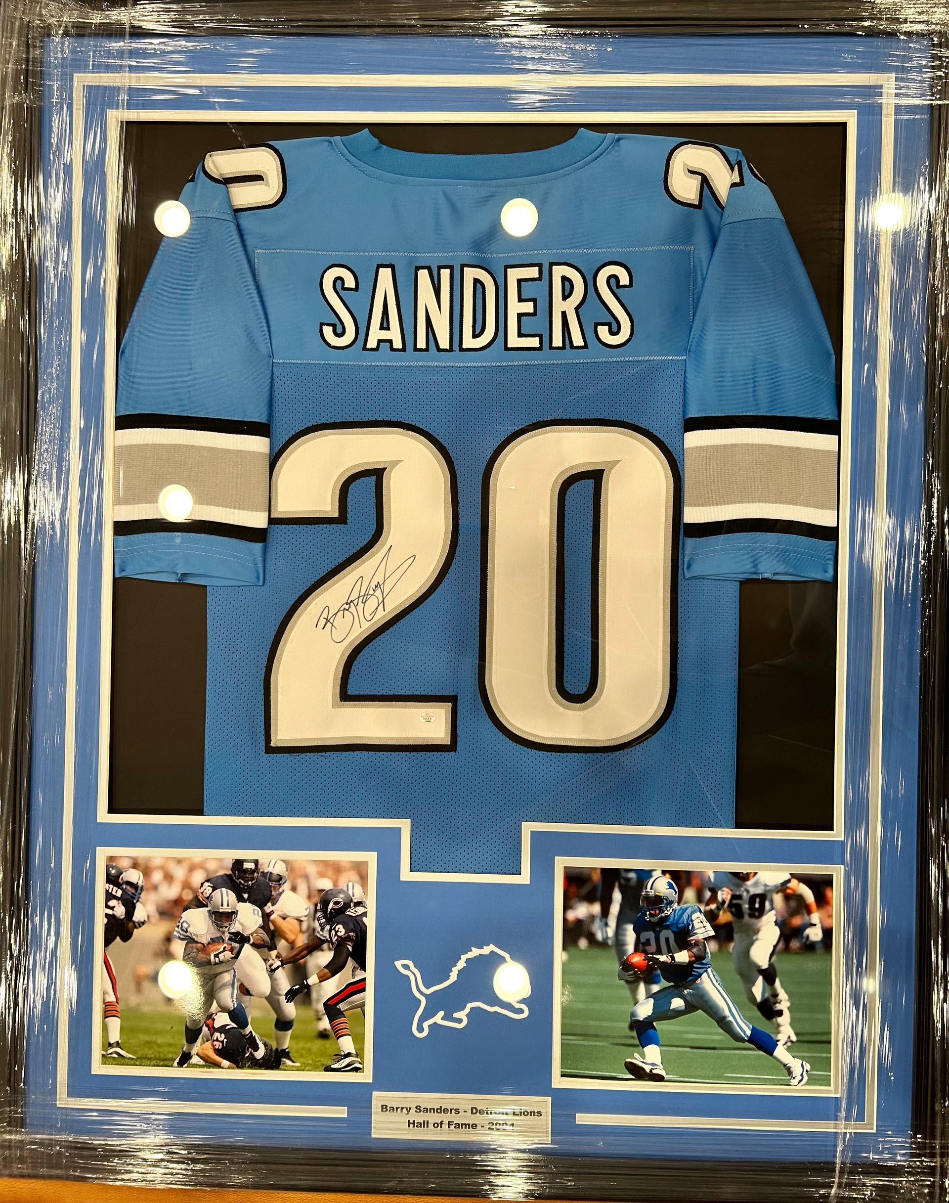 Football signed jersey