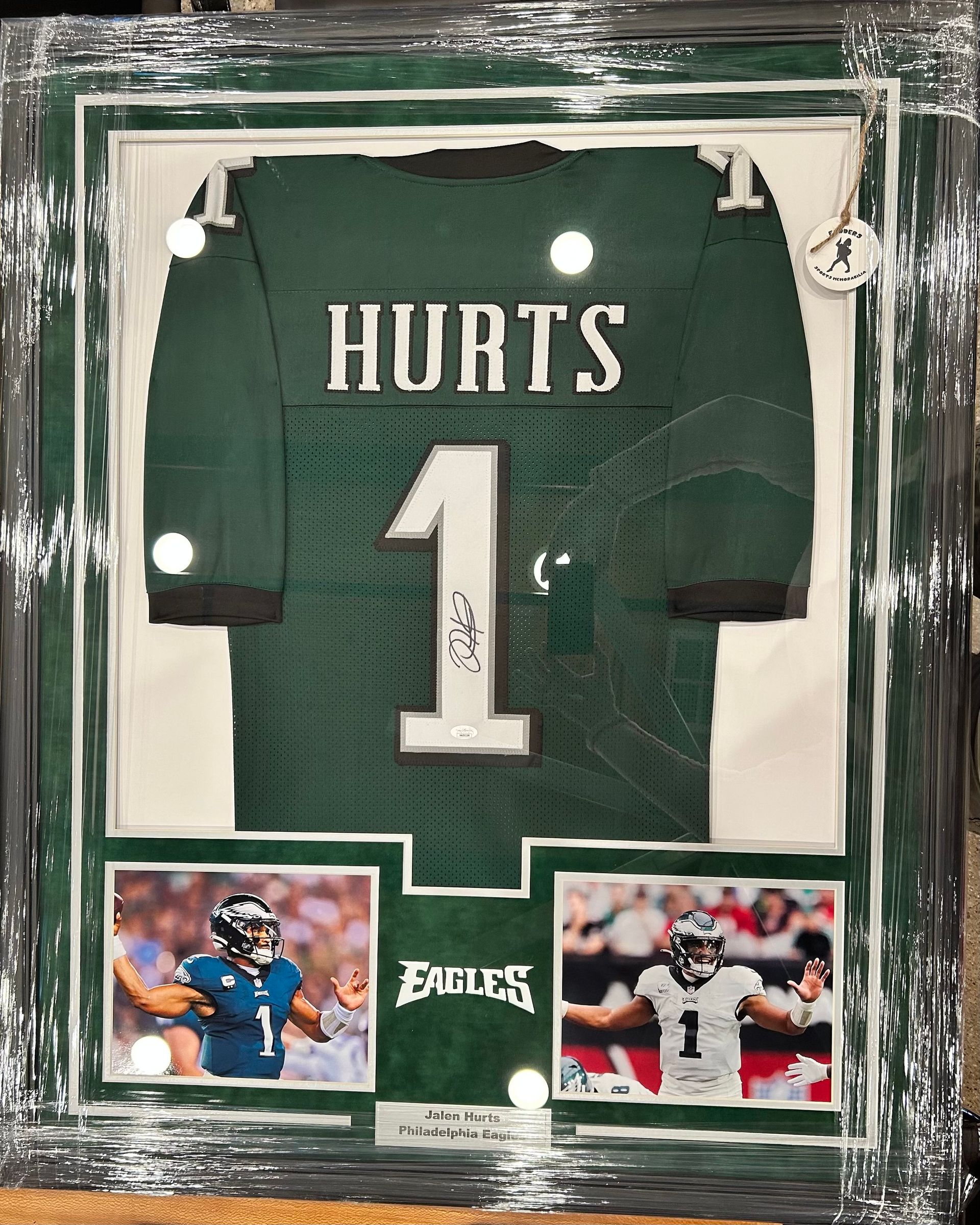 Football signed jersey