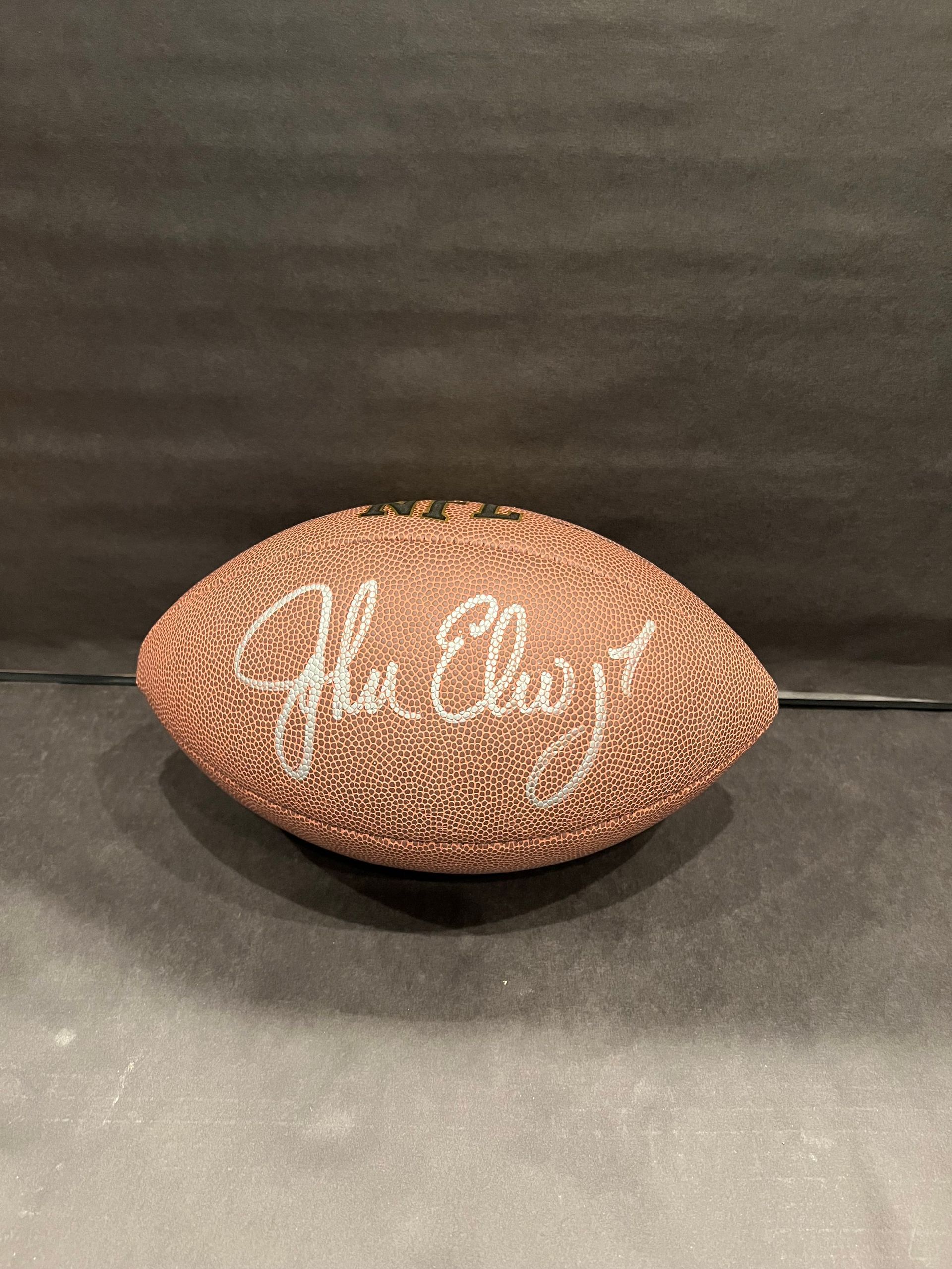 Football signed collectibles