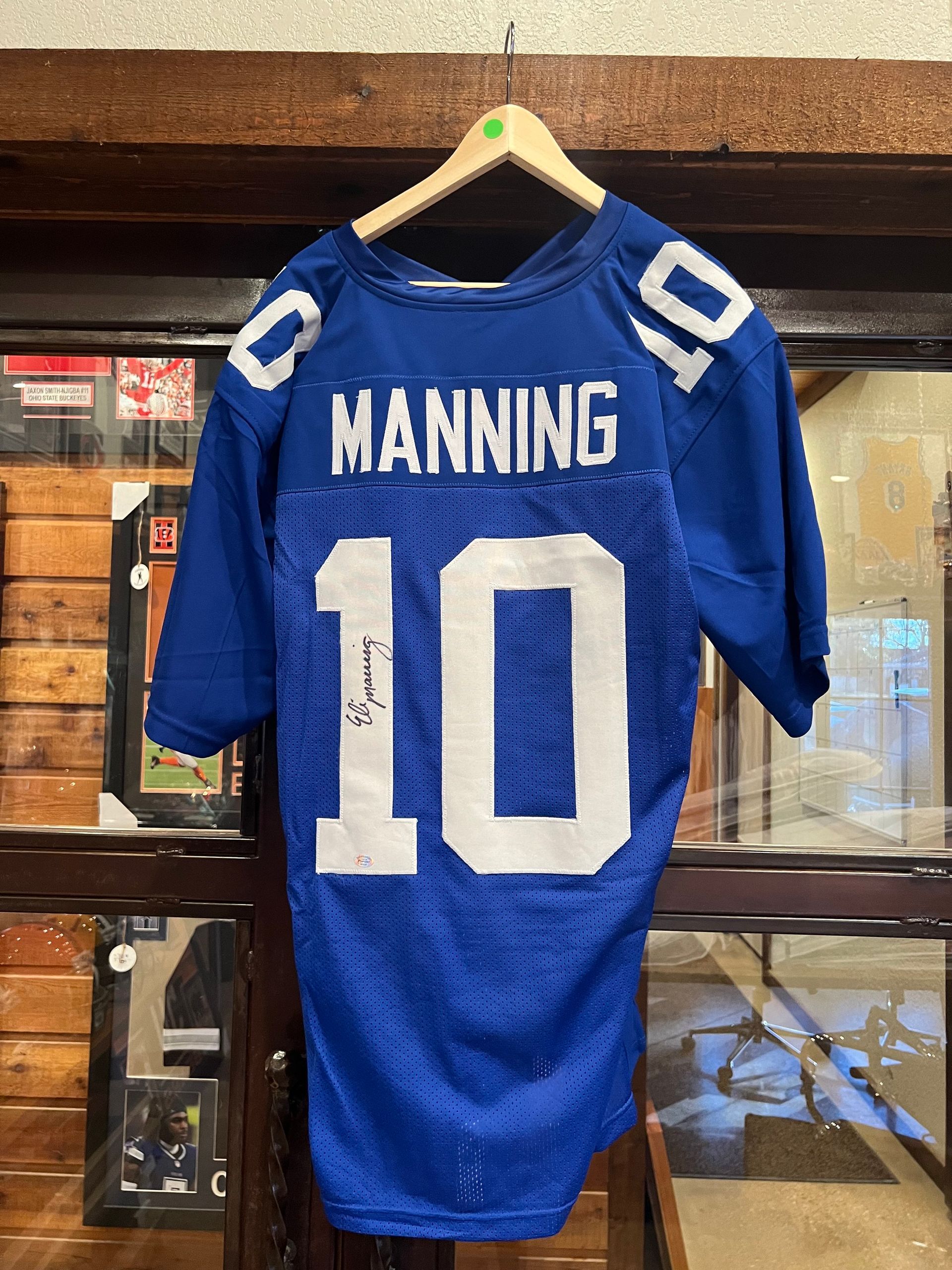 Football signed jersey