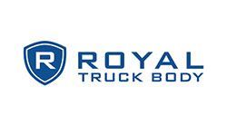 Logo: Blue shield with