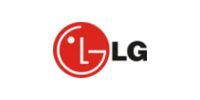 LG logo in red and black on a white background