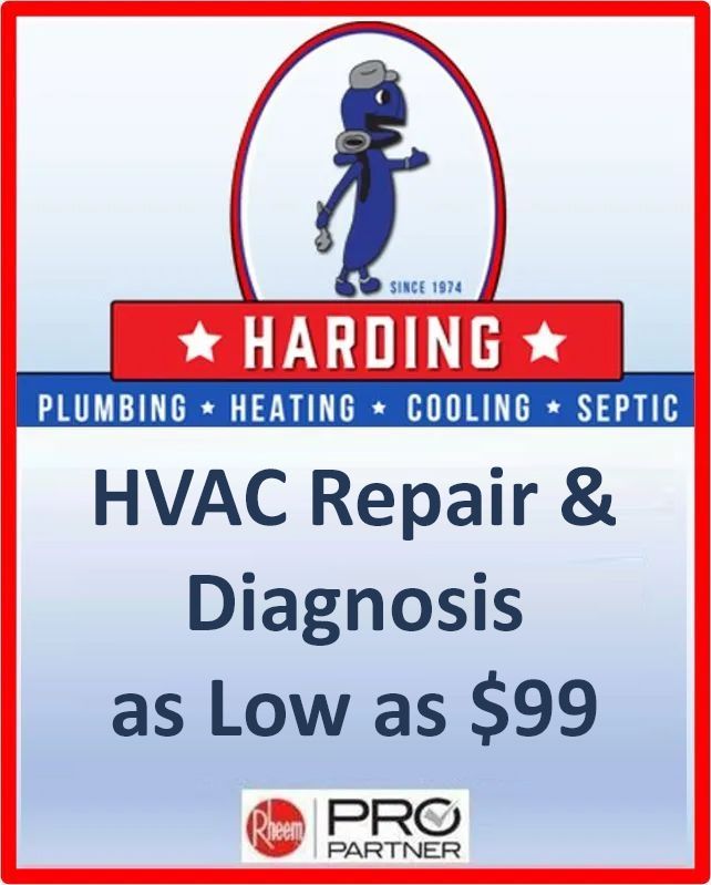 HVAC Repair & Diagnosis as low as $99