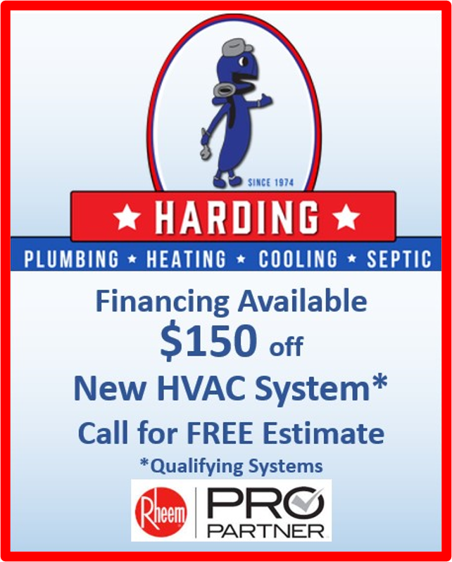 Financing Available - $150 Off New HVAC System