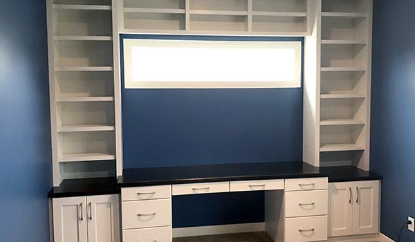 White cabinet