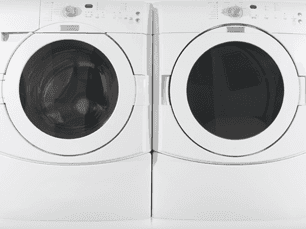 Image of a washer and dryer for Danny's Appliance Service LLC, washing machine and clothes dryer repair in Bergen County, Essex County, Hudson County, Passaic County, NJ.