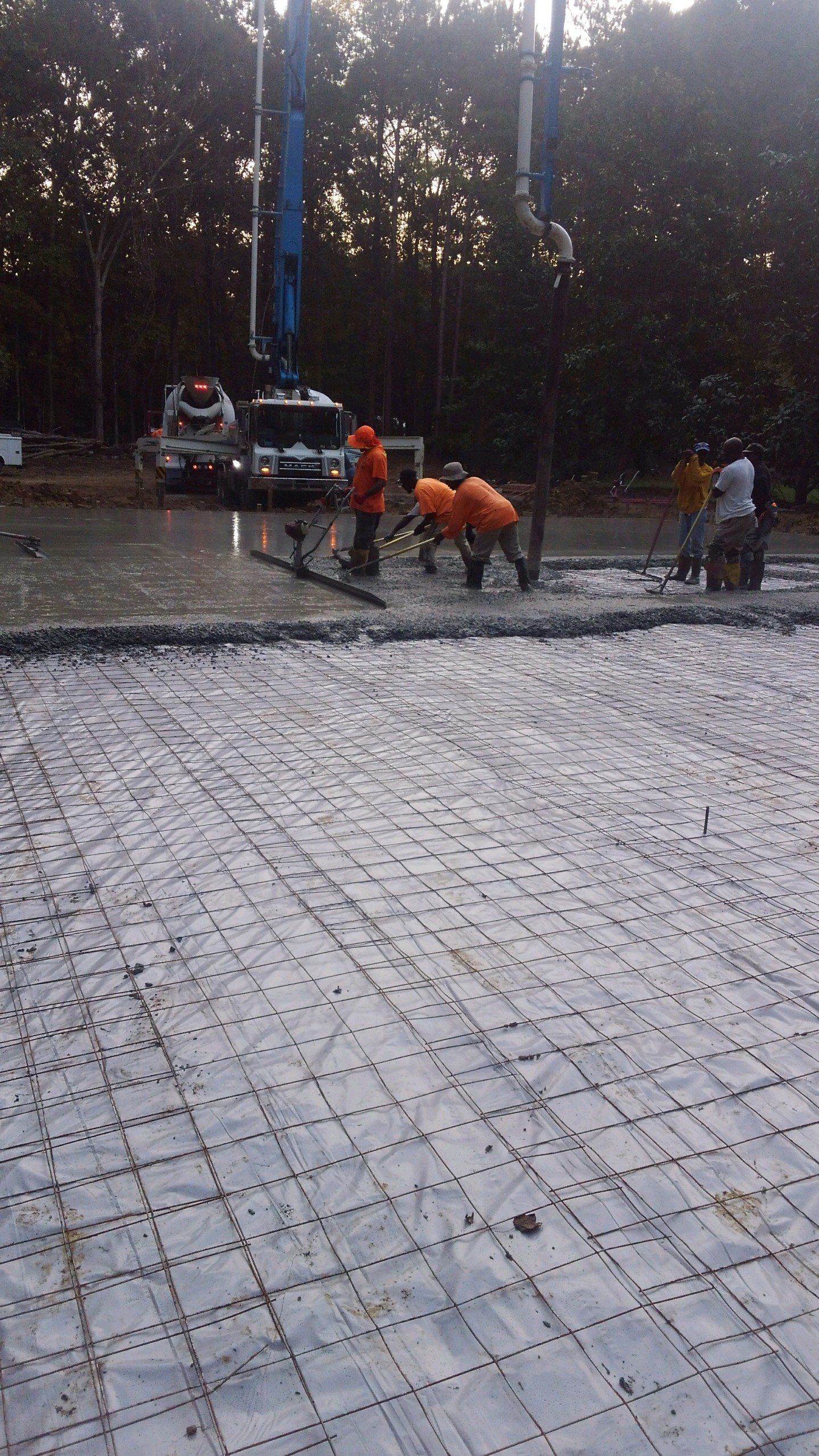Cement work