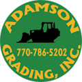Adamson Grading Inc | Logo
