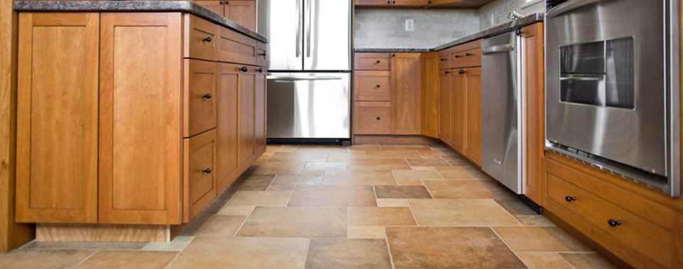 Tile Stone Kitchen Flooring